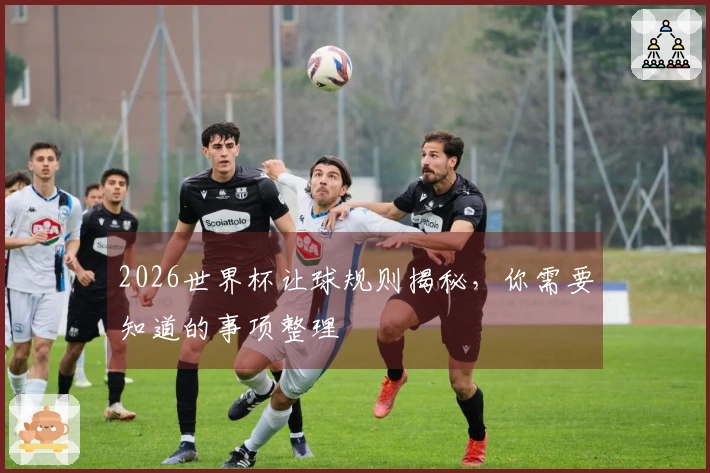 2026世界杯让球规则揭秘，你需要知道的事项整理